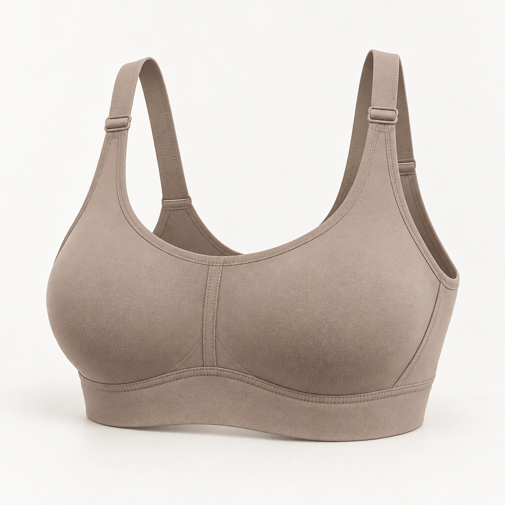 Everyday Wireless Scoop Bra front product view
