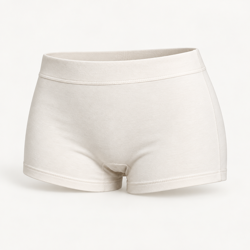 Soft-Stretch Boyshort Briefs front product view