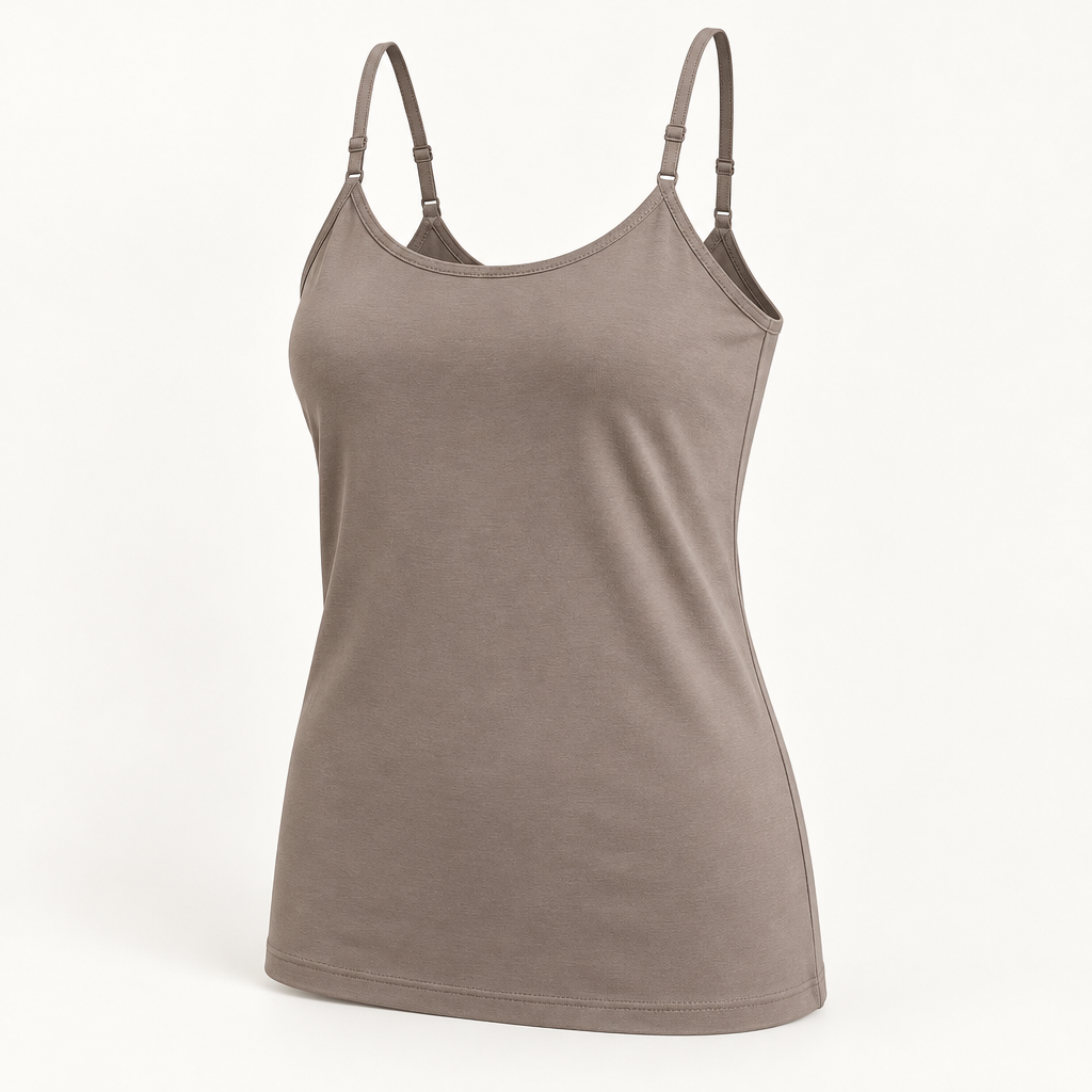 Adjustable-Strap Lounge Camisole front product view